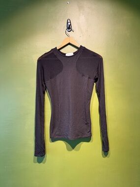 Marcella Lottie Black Long-Sleeve Crewneck Top